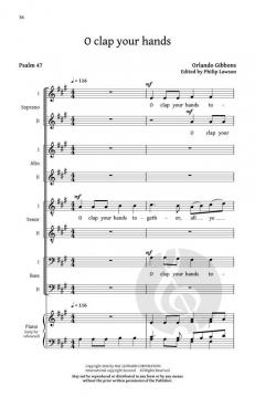 Five English Anthems von Philip Lawson 