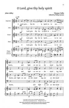Prayers And Partsongs von Thomas Tallis 
