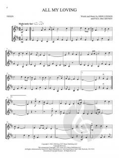 The Beatles for Violin Duet 