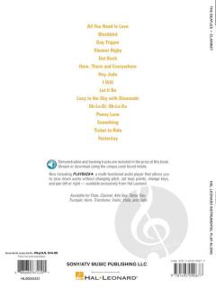 Instrumental Play-Along For Clarinet von The Beatles 