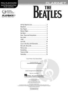 Instrumental Play-Along For Clarinet von The Beatles 