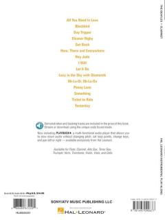 Instrumental Play-Along For Clarinet von The Beatles 