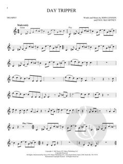 Instrumental Play-Along Trumpet von The Beatles im Alle Noten Shop kaufen