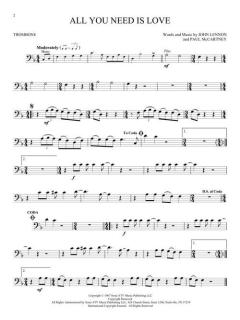 Instrumental Play-Along Trombone von The Beatles 