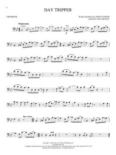 Instrumental Play-Along Trombone von The Beatles 