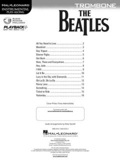 Instrumental Play-Along Trombone von The Beatles 