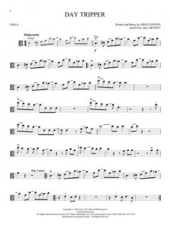 Instrumental Play-Along Viola von The Beatles im Alle Noten Shop kaufen