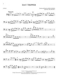 Instrumental Play-Along For Cello von The Beatles im Alle Noten Shop kaufen