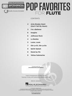 Pop Favorites - Flute 