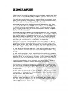 The Legendary Guitar von James Burton 