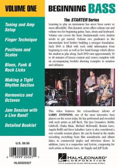Beginning Bass Vol. 1 von Larry Antonino 
