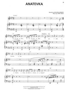 Fiddler On The Roof  von Jerry Bock 