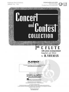 Concert And Contest Collection for Flute 