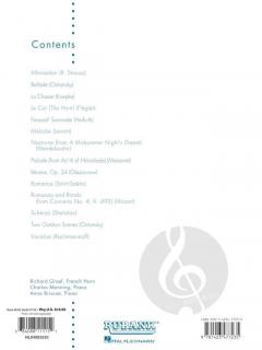 Concert and Contest Collection for F Horn 