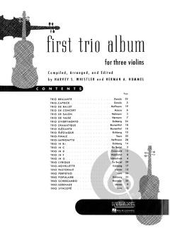 First Trio Album for Three Violins im Alle Noten Shop kaufen