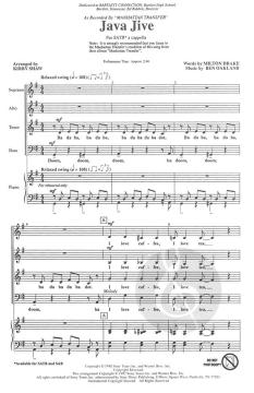 Java Jive von Manhattan Transfer 