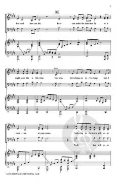 Love Changes Everything von Andrew Lloyd Webber 