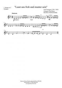 Lasst uns froh und munter sein (Download) (Download) 