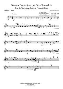 Nessun Dorma (Download) von Giacomo Puccini (Download) 