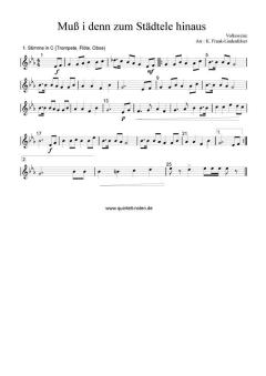 Muss i denn zum Städtele hinaus (Download) (Download) 