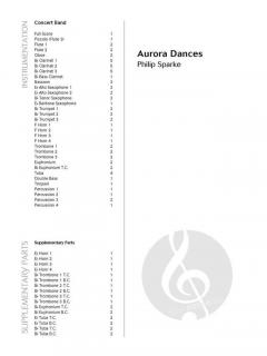 Aurora Dances von Phillip Sparke 