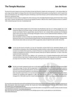 The Temple Musician von Jan de Haan 