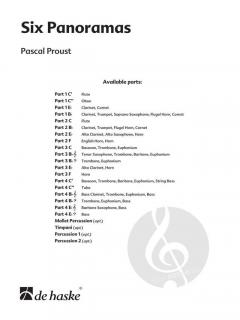 Six Panoramas von Pascal Proust 