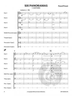 Six Panoramas von Pascal Proust 