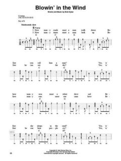 Bob Dylan For Clawhammer Banjo im Alle Noten Shop kaufen