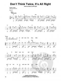 Bob Dylan For Clawhammer Banjo im Alle Noten Shop kaufen