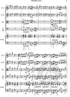 Sinfonia in C von Johann Friedrich Fasch 