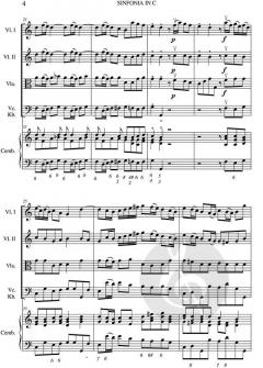 Sinfonia in C von Johann Friedrich Fasch 