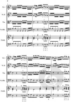 Sinfonia in G von Johann Friedrich Fasch 