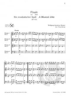 Ein musikalischer Spaß - Finale von Wolfgang Amadeus Mozart für Holzbläser-Ensemble (UE Bläser-Ensemble Band 8) im Alle Noten Shop kaufen