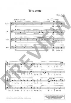 Tēvu zeme von Peteris Vasks 