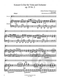 Konzert G-Dur op. 55/2 von Johann Nicolaus Triebel 