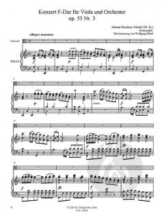 Konzert F-Dur op. 55/3 von Johann Nicolaus Triebel 