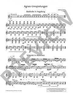 Agnes-Umspielungen von Wilfried Hiller 