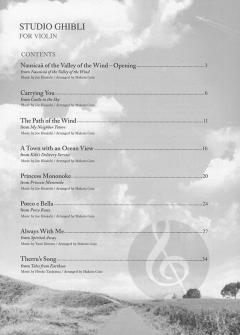 Studio Ghibli for Violin im Alle Noten Shop kaufen