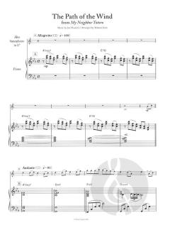 Studio Ghibli for Alto Saxophone 