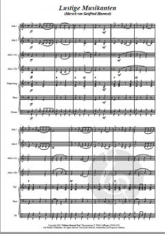 Lustige Musikanten von Gottfried Hummel 