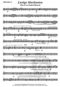 Lustige Musikanten von Gottfried Hummel 