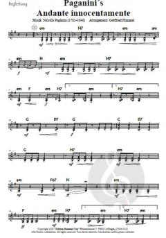 Andante innocentamente von Niccolò Paganini 