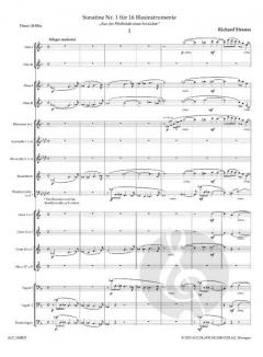 Sonatine Nr. 1 F-Dur von Richard Strauss 