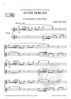 After Hokusai op. 89 von Carey Blyton 