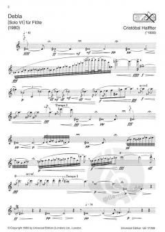 Debla von Cristobal Halffter 