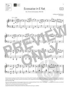 Ecossaise in E flat von Ludwig van Beethoven (Download) 