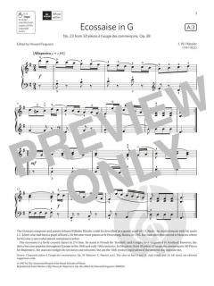 Ecossaise in G von J. W. Hässler (Download) 
