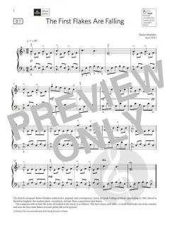 The First Flakes Are Falling von Helen Madden (Download) 