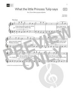 What the Little Princess Tulip Says von Erik Satie (Download) 